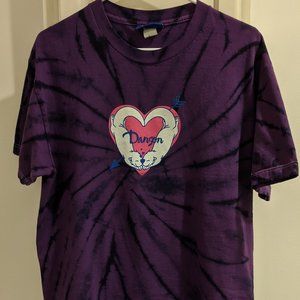 Purple tie-dye Danson Large Shirt